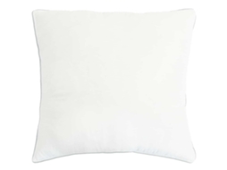 Vidaxl Almofada Branco 50 X 50 Cm Fibra De Bambu