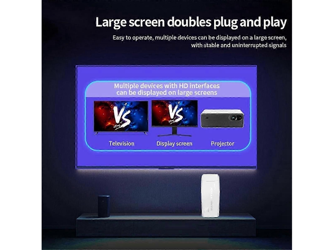 Clássico Retro Consoles de Jogos Vídeo 4k GOKOCO