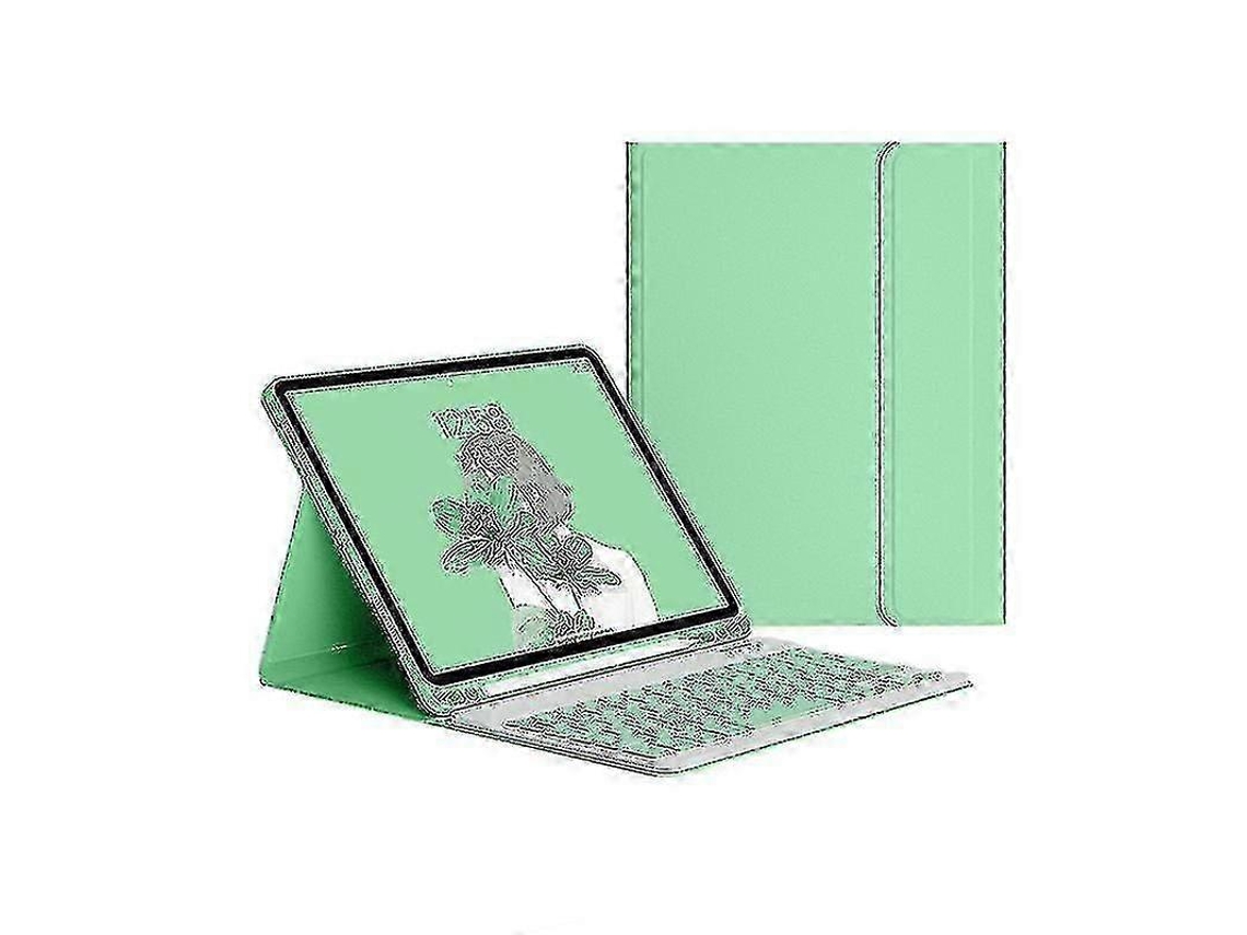 Capa Com Teclado Para Ipad 9,7 Polegadas 2017 2018 5ª E 6ª Geração Aquaforge