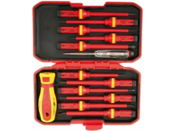 Jogo De Chaves De Fenda Isoladas De 1000v Com 13 Peças, Kit Manual Magnético Com Pontas Intercambiáveis, Ferramentas Para Reparos Elétricos