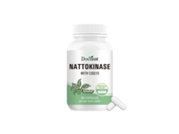 Cápsulas Dietéticas Nattokinase Q10 Efeito Duplo