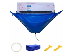 Kit Capa Lavagem Ar Condicionado Protetora Limpeza Tubos Água