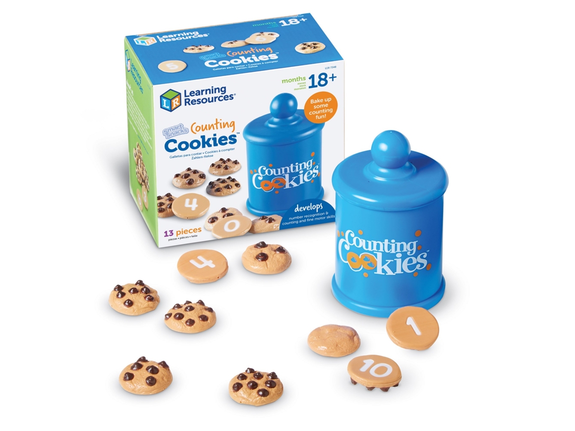 Brinquedos Educativos Da Learning Resources, Biscoitos Numéricos Smart Snacks.