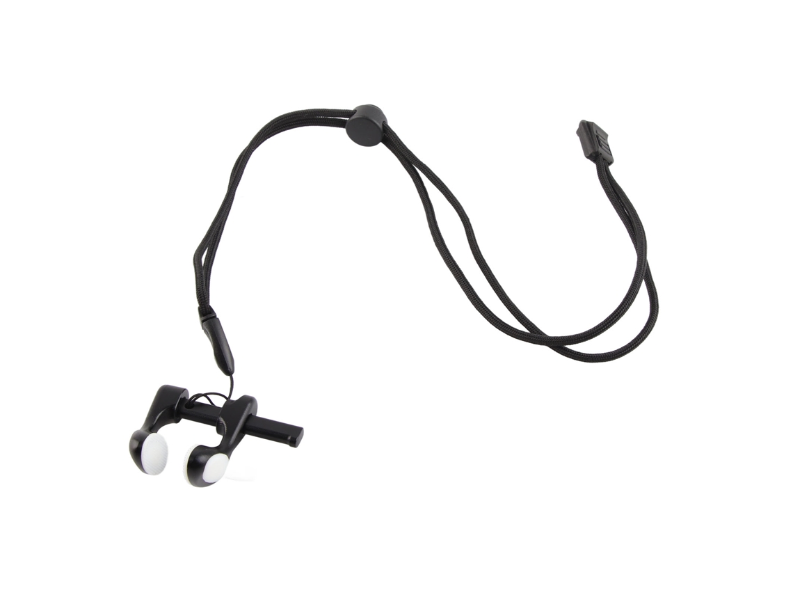 Clip Nasal Para Mergulho E Natação Ajustável De Liga De Alumínio Com Cordão Preto Profissional