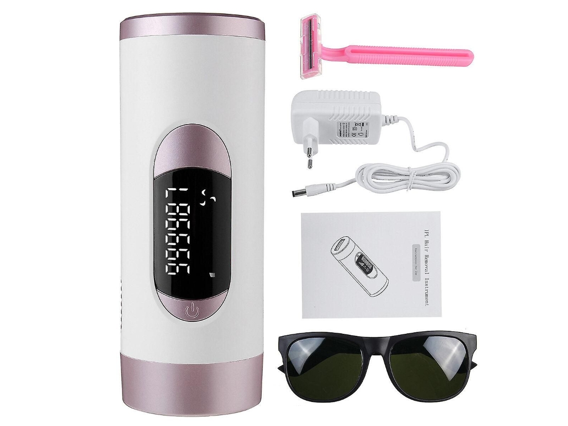 Depilador A Laser Ipl Com 5 Níveis De Potência E 999.999 Flashes Para Remoção Permanente E Indolor De Pelos Em Todo O Corpo.