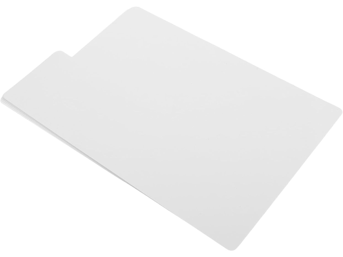 13 Peças - Frcolor Separadores Para Organização E Armazenamento Em Pvc Branco Para Vinis E Álbuns Foto