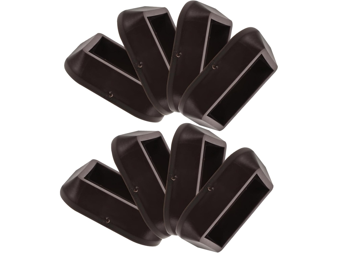 Conjunto De 8 Peças De Calços Antiderrapantes Para Rodízios De Camas E Cadeiras.