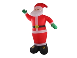 Boneco de Natal Inflável Led Água Jardim Worten