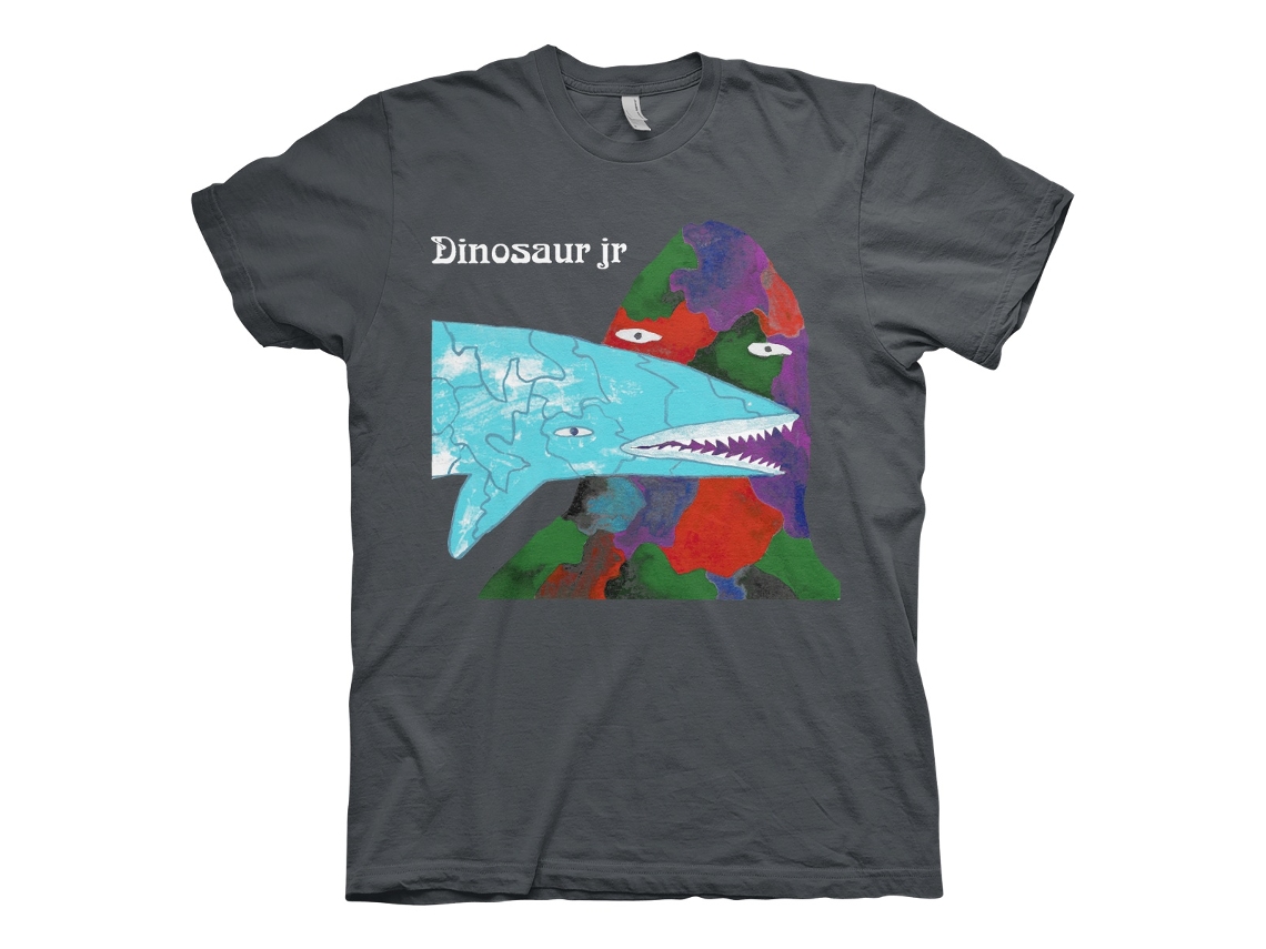 Dinosaur Jr. Fish Dood T shirt ROCKINSTONE Unisex Adults Best Sellers Size:m
