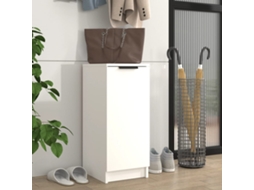 Vidaxl Sapateira 30x35x70 Cm Derivados De Madeira Branco