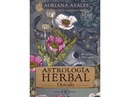 Livro Astrología Herbal Oráculo De Adriana Ayales (espanhol)