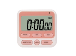 Temporizador De Cozinha Digital Com Grande Display Lcd E Alarme Slowmoose