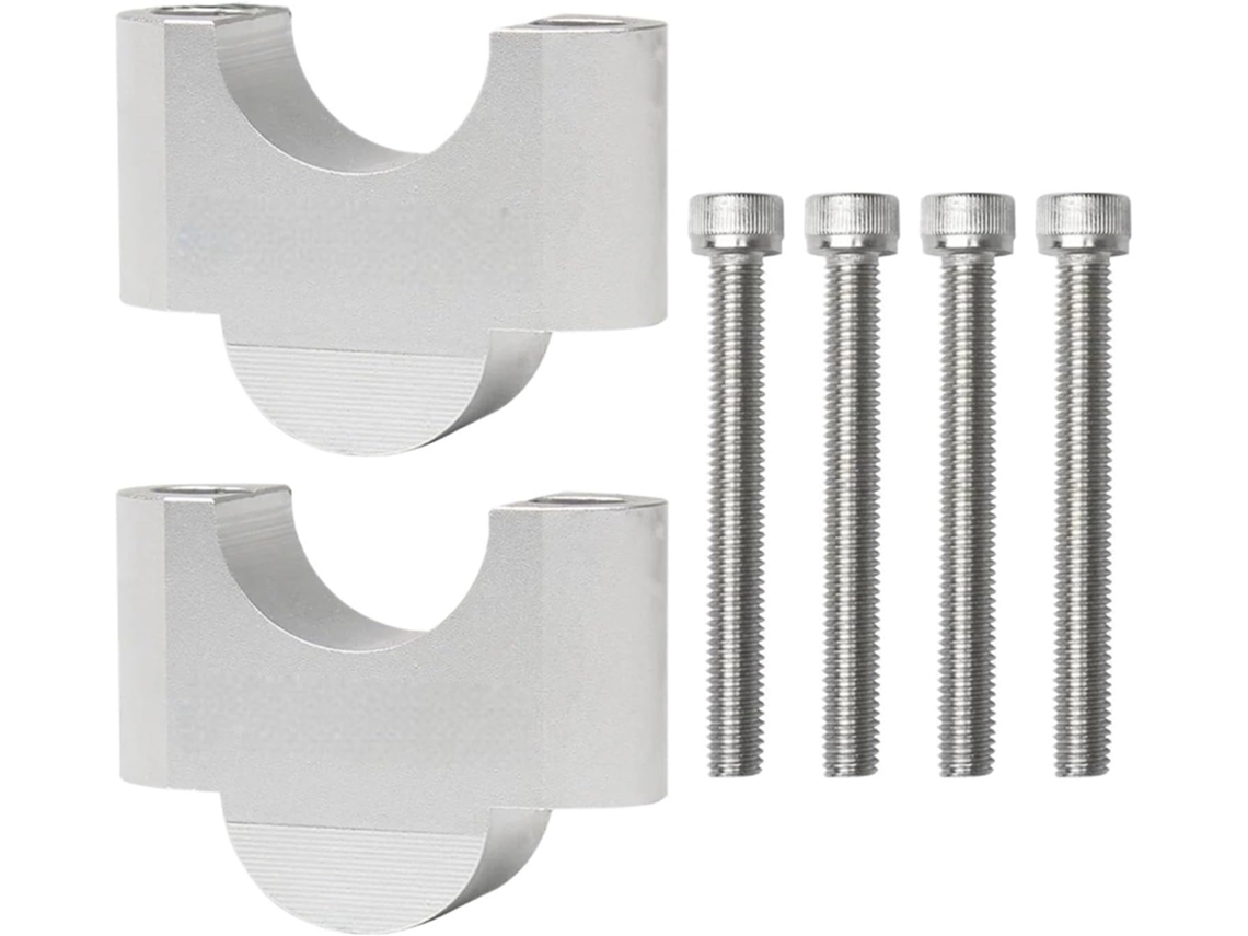Adaptador de Elevação Guidão para Motocicleta 22 Mm e 28 Elevadores Compatíveis Possuem Visual Elegante
