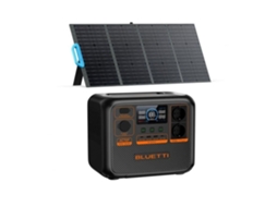 Gerador Elétrico Bluetti Ac70P com Painel Solar Pv120 Modelos Ac70 e Eb70 Atualizados 864Wh Lifepo4 (Outlet Grade A)