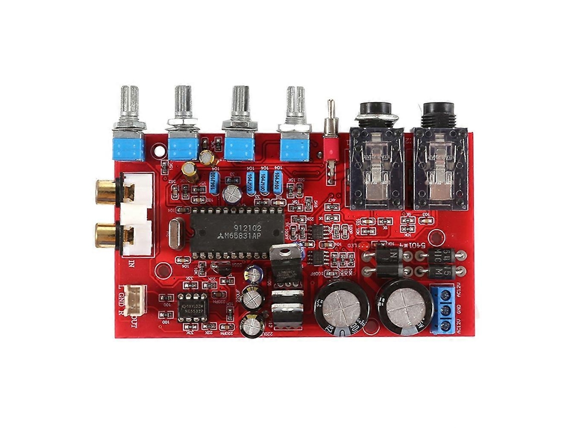 Placa De Pré-amplificador Yj0026-ok Com 2 Capacitores De Filtro De 3300uf, Placa De Circuito Impresso De 1,6 Mm De Espessura, Módulo De Dupla T_ptg
