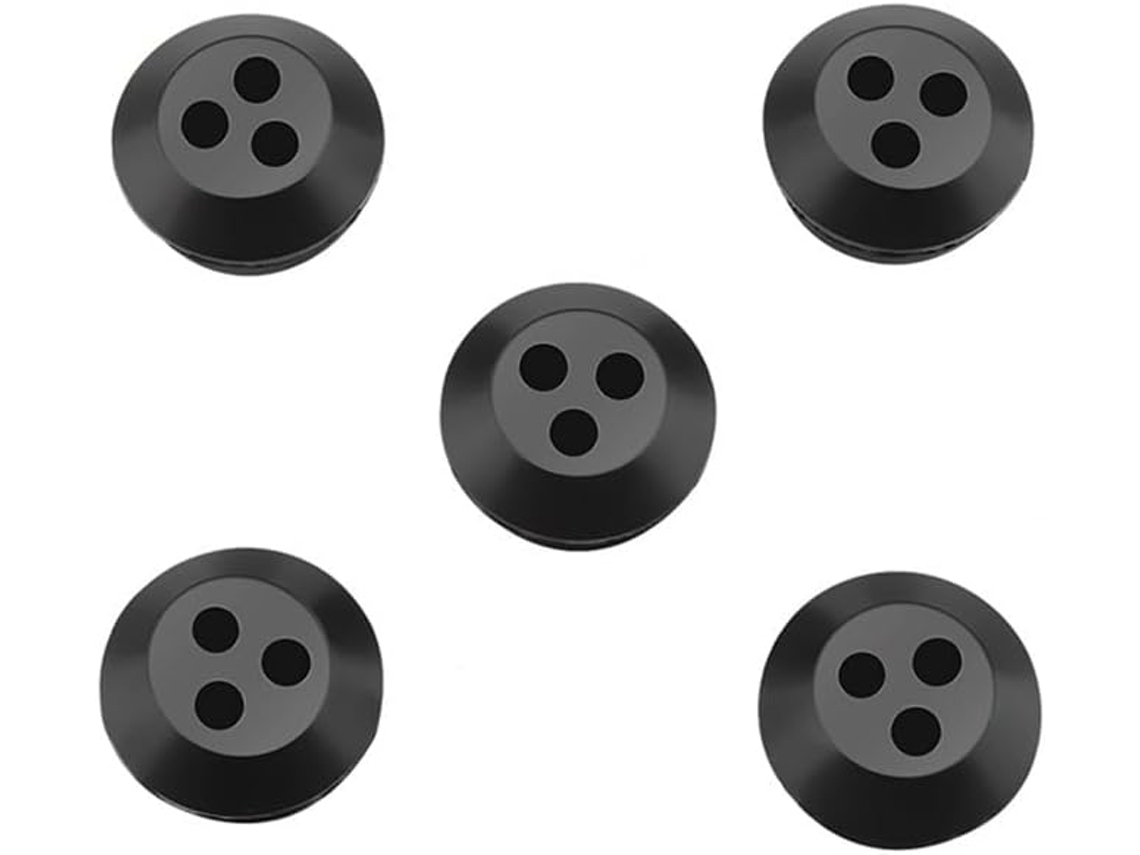 Conjunto de 5 Arruelas Bêbadas com 3 Furos para Combustível,