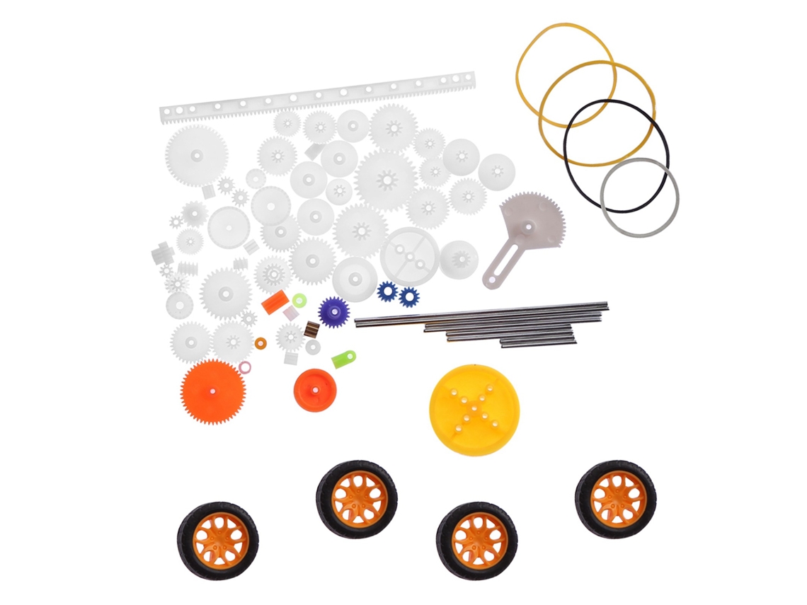 Kit De Engrenagens Plásticas Com 78 Peças