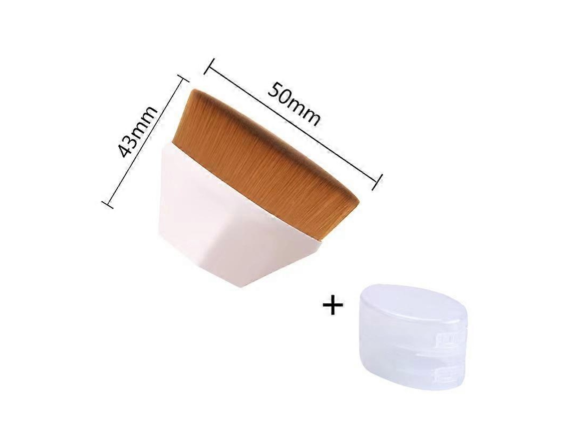 Pincel De Maquiagem Para Base E Blush Com Estojo Protetor Everley891