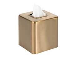 Caixa de papel higiênico Nova Line, quadrada, de metal, porta toalha, moderno S/MARCA