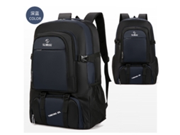 Mochila Grande (azul Escuro), Ideal Para Caminhadas Casuais Ao Ar Livre, Perfeita Para O Dia A Dia E Viagens.