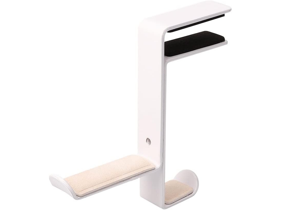 Suporte De Casque Criado Montado Na Cabeça, Suporte De Jogo Grande Compatível, Fácil De Instalar (branco)