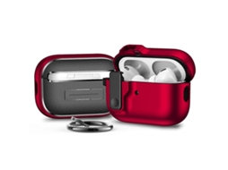 Capa Protetora À Prova De Choque Com Trava Automática Para Fones De Ouvido Bluetooth Airpods Pro