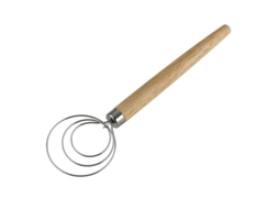 Batedeira De Aço Inoxidável Para Massa Dinamarquesa, Batedeira De Pão Artesanal, Pacote Com Caixa SUNNY SPACES