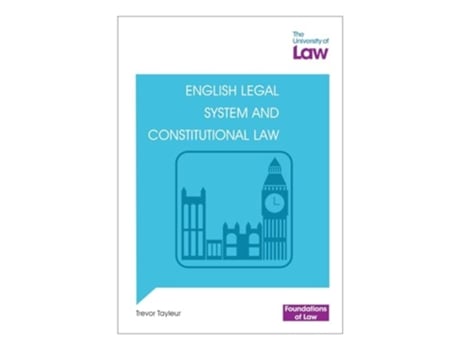 Livro Foundations of Law - English Legal System and Constitutional Law de Trevor Tayleur (Inglês)