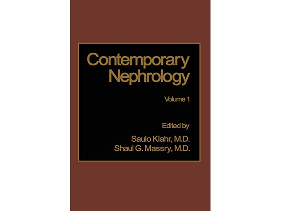 Livro Contemporary Nephrology Volume 1 de Saulo Klahr Shaul G Massry (Inglês)