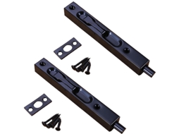 Conjunto De 2 Trincos De Porta, Fechaduras De Segurança Ocultas Para Portas Compostas, Etc, 15 Cm, 6 Polegadas