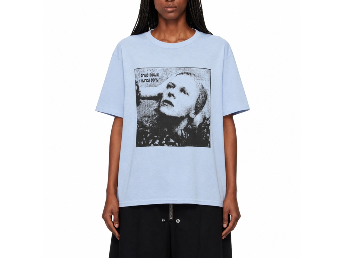 David Bowie Hunky Dory Mono T-shirt Unisex Adults Size:s