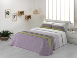 Colcha JVR Milos (Poliéster - Roxo - 180 cm)
