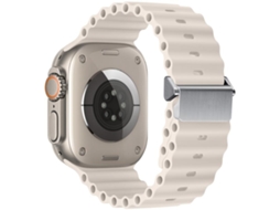 Bracelete Apple Watch Silicone Ocean Fecho Magnético XIAOMOYU