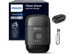 Máquina de Barbear PHILIPS (Autonomia: 40 min - Bateria)