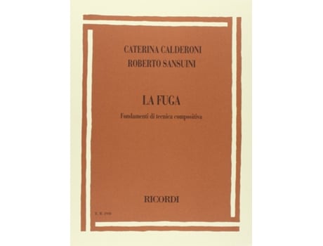 Livro LA FUGA de Caterina Calderoni (Francês)