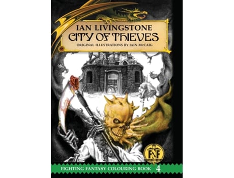 Livro City Of Thieves Colouring Book De Ian Livingstone (inglês)