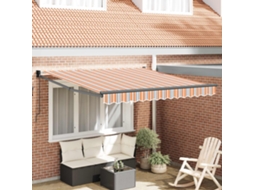 Vidaxl Toldo Retrátil Multicolor 300 X 250 X 165 Cm