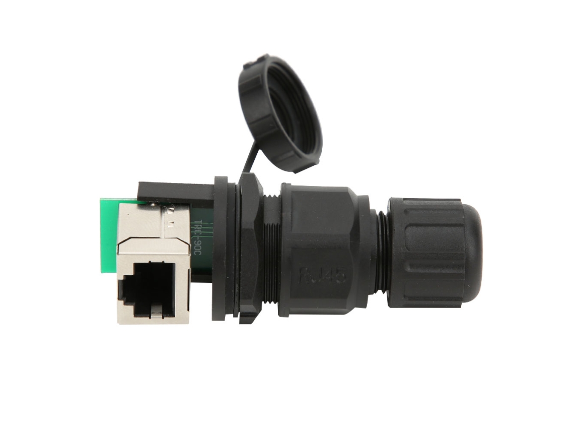 Laxiscreed Conector Rj45 À Prova D'água Para Redes Confiáveis E Ligações Seguras