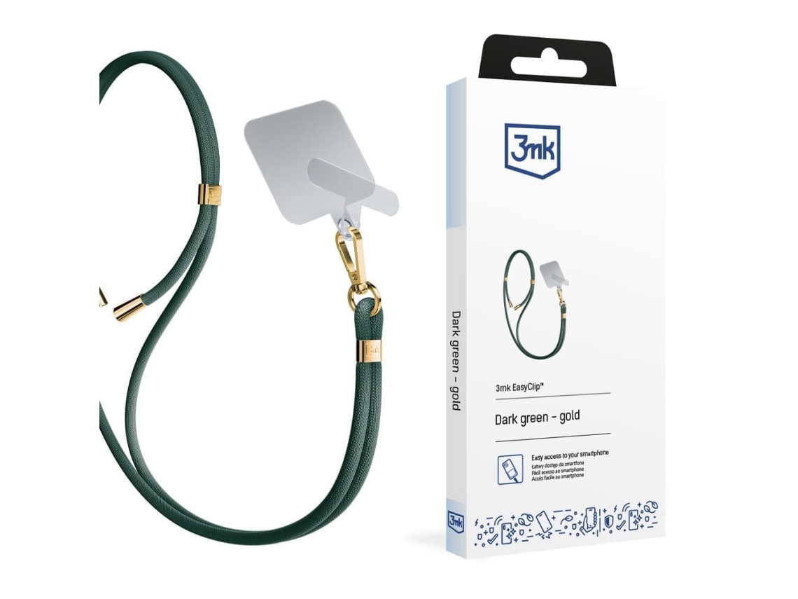Acessórios Verde Escuro (dourado) - 3mk Easyclip