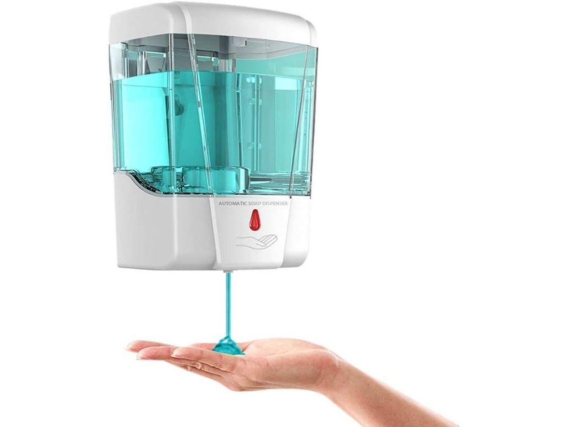 Dispensador De Jabón Automático Sin Toque Con Sensor Infrarrojo De 700ml Para Cocina Y Baño