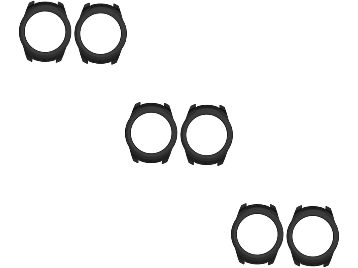Conjunto De 6 Capas Silicone Para Relógio, Capa Protetora Contra
