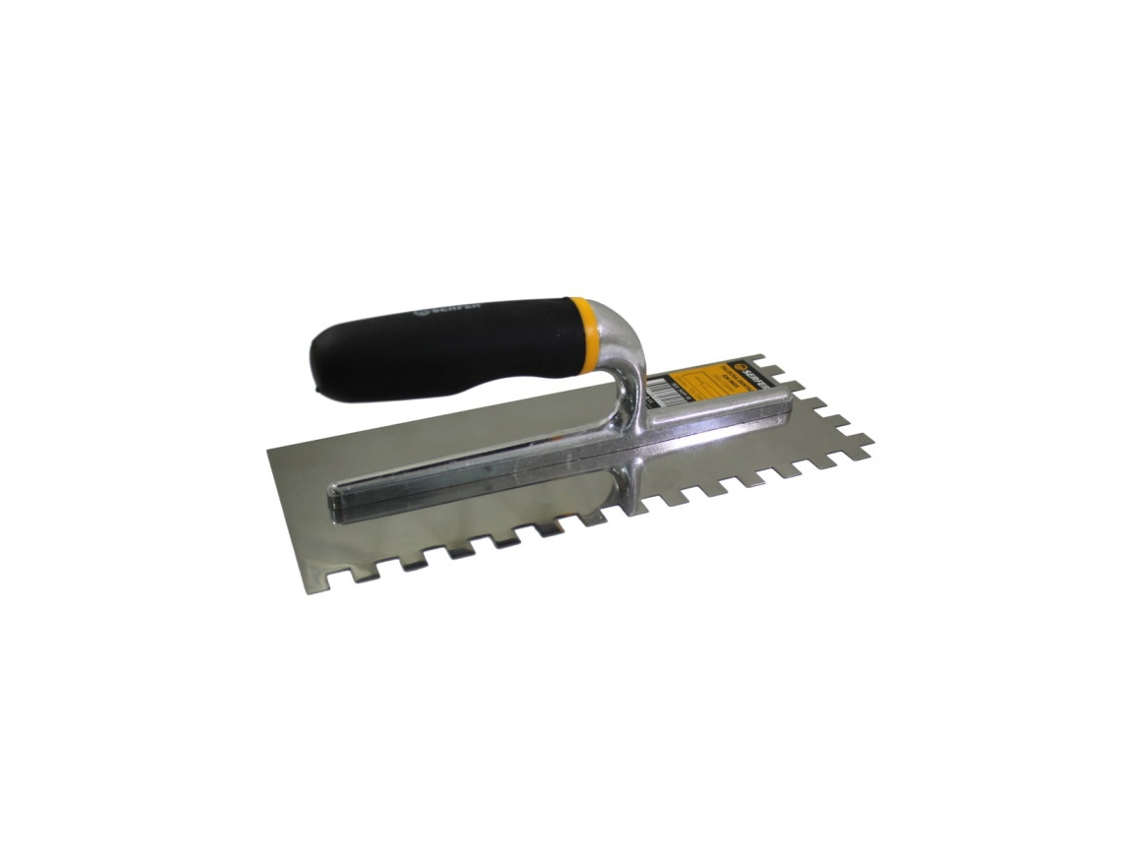 Talocha De Estucador Inox Dentada Serfer 8mm (115x280mm)