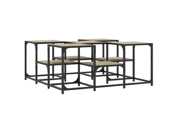 Coffee Table, Coffee Tables Vidaxl Marrom Madeira Processada (91 X 91 X 40 Cm)