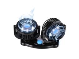 Ventilador Elétrico Para Carro Partykindom, Ventilador Silencioso Para Resfriamento, Ventilador Potente Para Carros