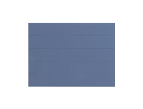 Bi Office Tiras De Fita Magnética Para Apagar A Seco, 2,2 X 15,2 Centímetros, Azul, 25 Unidades Fm2501