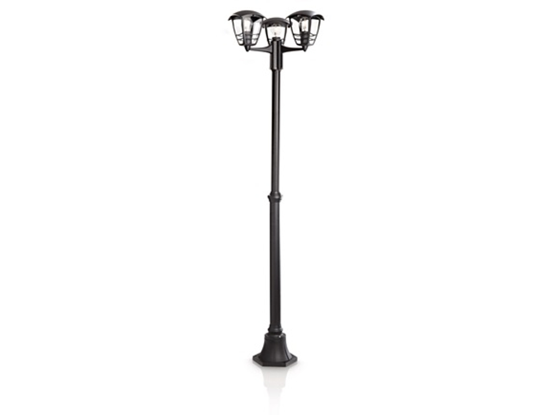 Candeeiro Exterior de Chão PHILIPS Creek Grande Preto