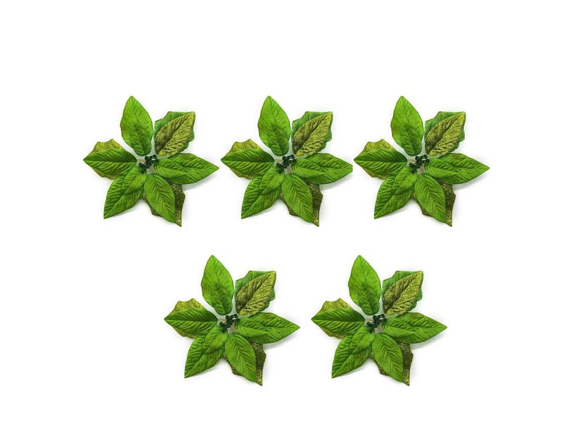 Decoração De Natal Com Flores De Tecido Laxiscreed Para Árvores E Ambientes Natalícios