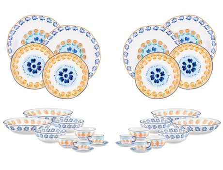 Service Complet Napoli 28 Pièces Agrume Bjorn