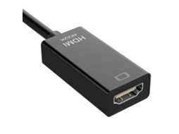 Lurelia Cabo Adaptador Mini Displayport Para Hdmi 4k Preto E Branco