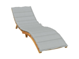 Vidaxl Almofadão Para Espreguiçadeira 200x70x4cm Mesclado Tecido